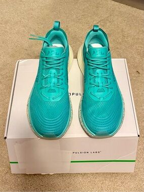 APL Women's Streamline Turquoise Lace-Up Athletic Sneakers